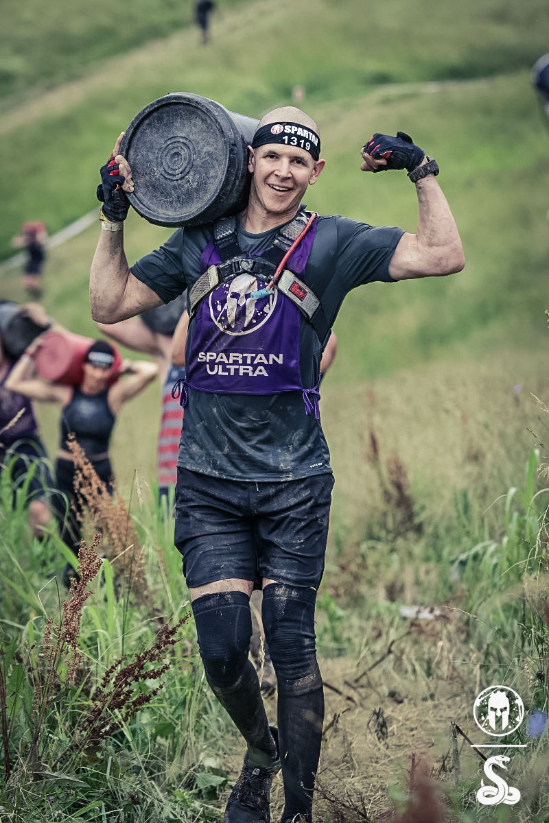 Spartan race bucket carry